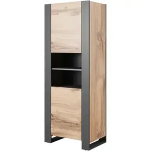 Vitrin Wood Ii Wotan/ Antracit kép