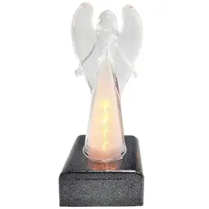 Mécses Led Angyal lánghatás (2XR6) H15.5 kép