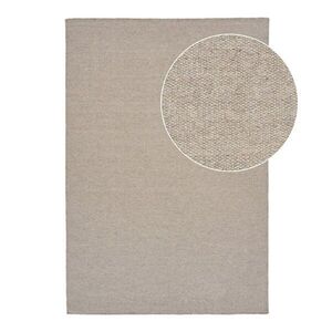 Szürkésbarna gyapjúkeverék szőnyeg 200x300 cm Nila – House Nordic kép