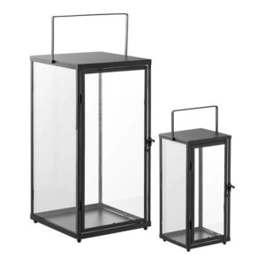 Üveg lámpás 2 db-os (magasság 50 cm) Ibra – House Nordic kép