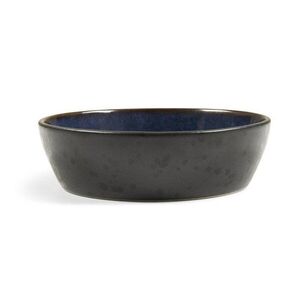 Fekete-kék kőedény leveses tálka 850 ml Gastro Dark Blue/Black – Bitz kép