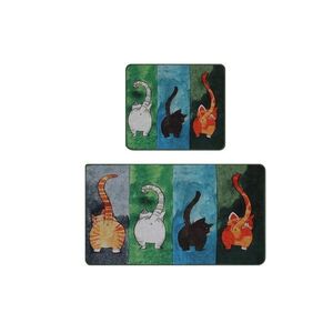 Fürdőszobai kilépő szett 2 db-os 60x100 cm Gatto Carino – Foutastic kép