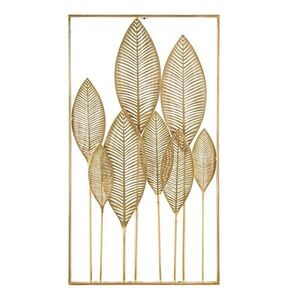 Fém fali dekoráció 52, 5x95 cm Adhira – Bizzotto kép