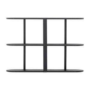 Fekete többszintes fali polc 80 cm Vicente – Bloomingville kép