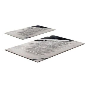Szürkésbézs fürdőszobai kilépő szett 2 db-os 60x100 cm CT – Foutastic kép
