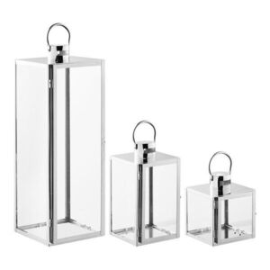 Üveg lámpás 3 db-os (magasság 60 cm) Pota – House Nordic kép
