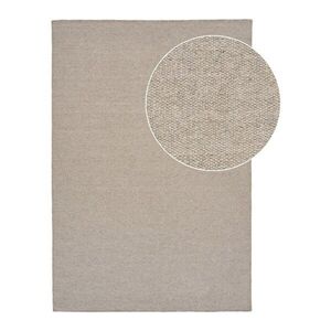 Szürkésbarna gyapjúkeverék szőnyeg 160x230 cm Nila – House Nordic kép