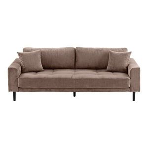 Barna kordbársony kanapé 210 cm Lido – House Nordic kép