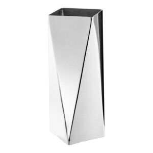 Ezüstszínű acél váza (magasság 23 cm) – House Nordic kép