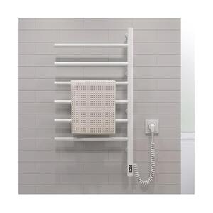 Navin Elektromos forgatható törölközőszárító termosztáttal ARABESQUE 105W 80x49 cm fehér 12-123033-4880 kép