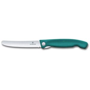 Victorinox összecsukható, Swiss Classic, recés penge, zöld kép