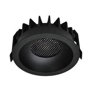 LED mennyezeti lámpa 24W 230V 3000/4000/6400K Ø13, 5 cm fekete 23675 kép