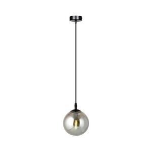 EMIBIG Kábeles függeszték COSMO 1xE14/10W/230V Ø 14 cm fekete/füstös fekete 712/1 kép