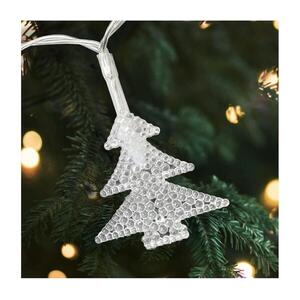 LED karácsonyi kültéri fényfüzér 20xLED/2xAA 2, 2 m IP44 többszínű fenyőformájú díszekkel 028 0000620 kép