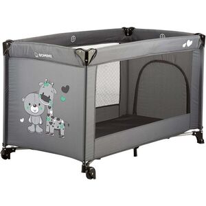 Bomimi MONDO Giraffe & Bear Utazóágy, antracit kép