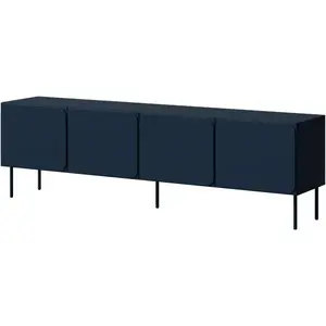 Szafka RTV Rafael 200 4d Indigo (GRÁNÁT) kép