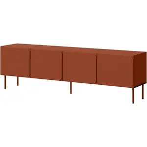 Szafka RTV Rafael 200 4d Brick Red kép