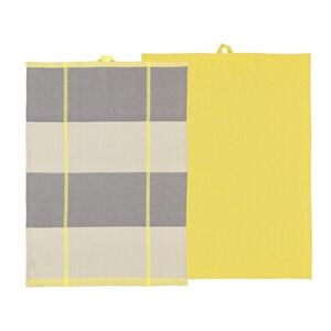 Pamut konyharuha szett 2 db-os 50x70 cm Blocks – Södahl kép