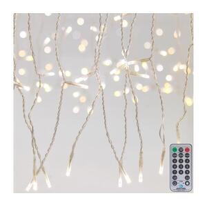 Eurolamp Dimmelhető kültéri karácsonyi LED-függöny CURTAIN 360xLED/8, 4W/230V 2x2 m IP44 meleg fehér +távirányító 600-11861 kép
