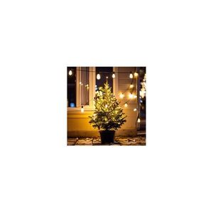 Brilagi - LED kültéri karácsonyi fényfüzér 10xLED/3xAA 3, 2m IP44 meleg fehér 1v1105-OEM1 kép