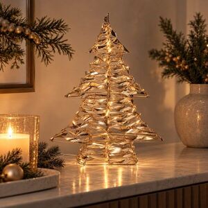 GOLDEN TREE LED világító fenyőfa 40cm kép