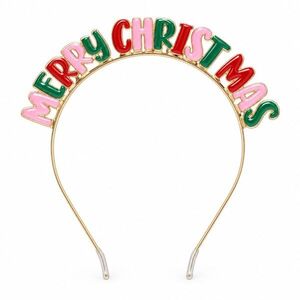 CRAZY CHRISTMAS fém hajpánt szines kép