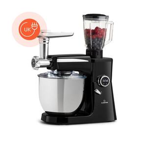 Klarstein Renata Rossa, konyhai robotgép, 3 az 1-ben 2000 W/2, 7 PS, 10 L, rozsdamentes acél, BPA-mentes kép