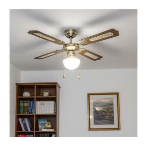 ZE - Mennyezeti látor NAVAGIO 1xE27/60W/230V barna 03804-ZEV kép