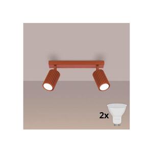 BRILAGI - LED spotlámpa CRESTO 2xGU10/10W/230V narancssárga BR.1637 kép