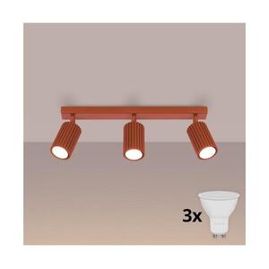 BRILAGI - LED spotlámpa CRESTO 3xGU10/10W/230V narancssárga BR.1638 kép
