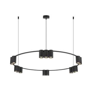 Csillár zsinóron GENESIS 15xGU10/8W/230V fekete ML0376 kép