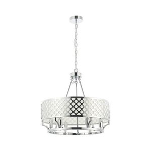 Open Design OR84375 - Láncos csillár VERNO 6xE14/12W/230V fényes króm OR84375 kép