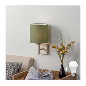 BRILAGI - LED fali lámpa NUBILA 1xE27/60W/230V matt króm/zöld EG32507+BG1576 kép