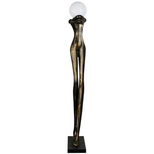 IMMAX SILUETTE Human WOMAN - 175 cm - socha, stojací lampa, bronz, sklolaminát, 1xE27 kép