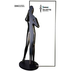 IMMAX SILUETTE Human Shadow - 200 cm - socha, stojací lampa, bronz, SMART, sklolaminát, LED 90 W kép