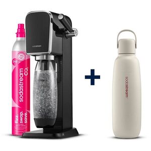 SodaStream Art Black + Fizz and GO Sand kép