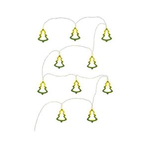 - LED díszfüzér 10×LED/2×AA 1, 6 m meleg fehér 50002922 kép