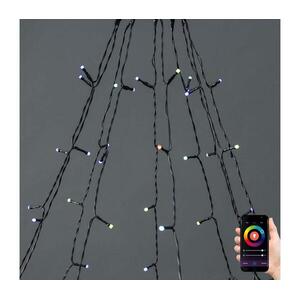 WIFILXT01C180 - LED RGB karácsonyi fényfüggöny 240xLED/11 funkció 8m IP65 Wi-Fi Tuya WIFILXT01C180 kép