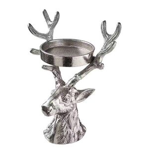 OH MY DEER gyertyartó szarvas 11 cm, ezüst kép