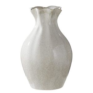 SELINA kerámia váza 35 cm, fehér kép