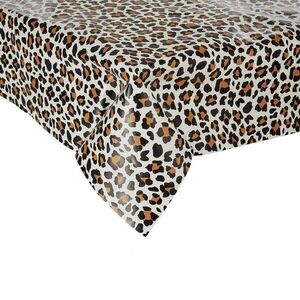 WATERPROOF lemosható asztalterítő 140x200 , leopárd kép