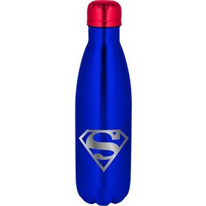 PALADONE Superman - Gray Logo - kulacs, rozsdamentes acél kép