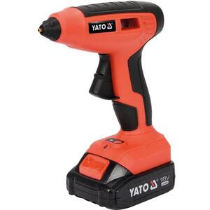 YATO Ragasztópisztoly AKKU 18V, YT-82854 (1x2 Ah) kép