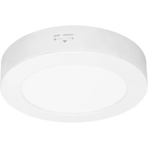 Solight LED mini 2in1 WD240-W, függesztett, 17 cm, fürdőszobai panel, fehér kép