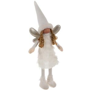 Ruhhy 22342 Karácsonyi dekoráció angyalka, 40 cm, fehér kép