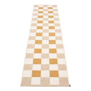 Okkersárga-bézs kültéri-beltéri futószőnyeg 70x300 cm Pix Vanilla Ochre – Pappelina kép