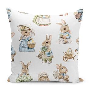 Párnahuzat húsvéti mintával 43x43 cm – Mila Home kép