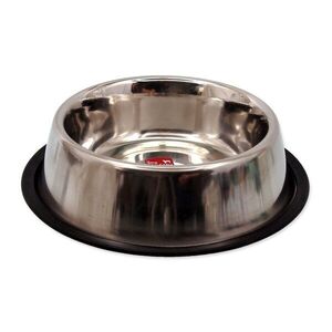 Rozsdamentes acél tálka kutyáknak ø 26 cm Dog Fantasy – Plaček Pet Products kép