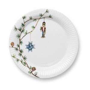 Fehér porcelán tányér karácsonyi mintával ø 27 cm Hammershøi Christmas – Kähler Design kép