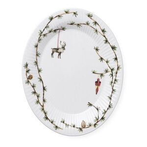 Porcelán tálca karácsonyi mintával 27x34 cm Hammershøi Christmas – Kähler Design kép